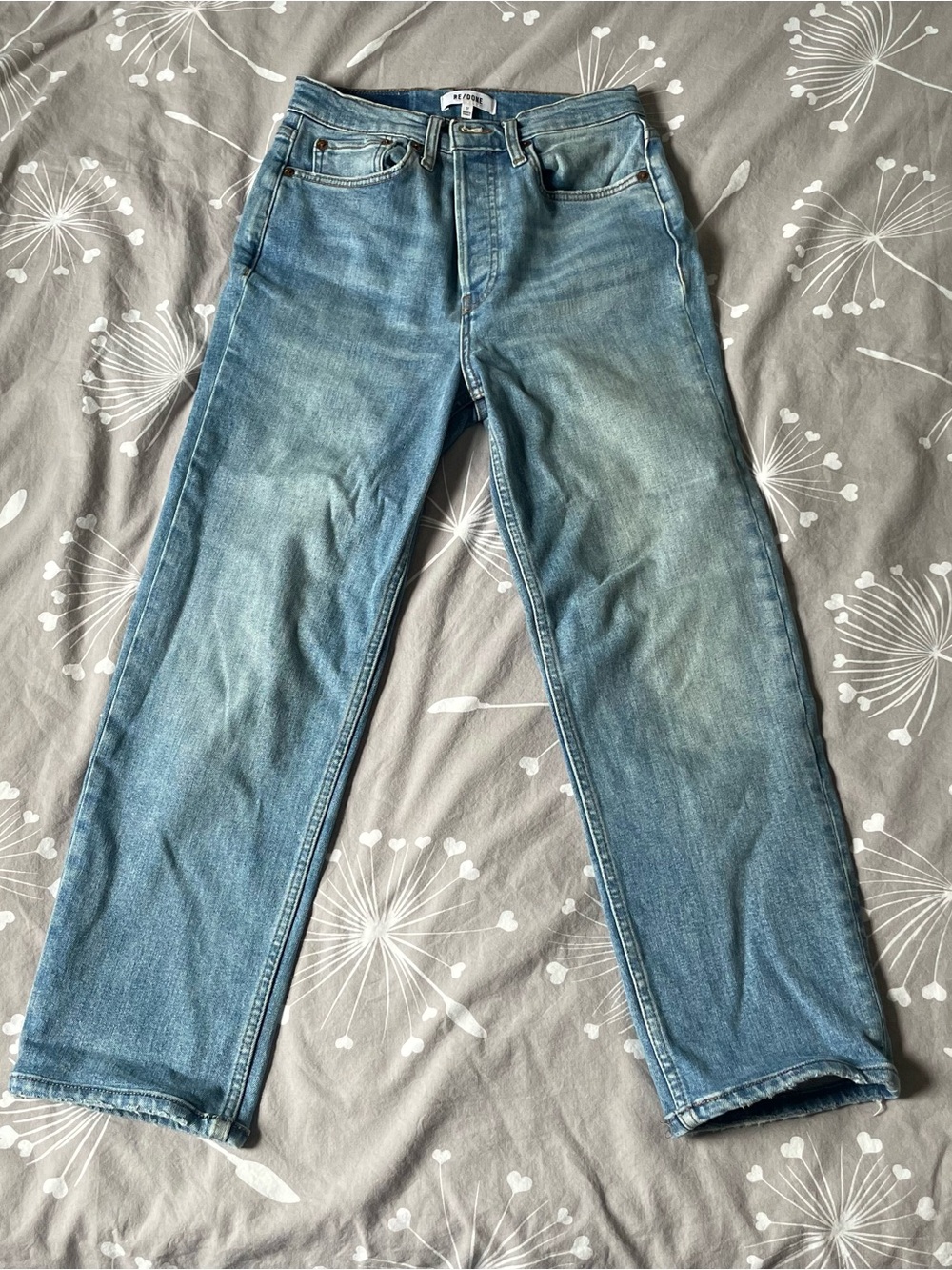 Re/Done 70’s Stove Pipe Jeans